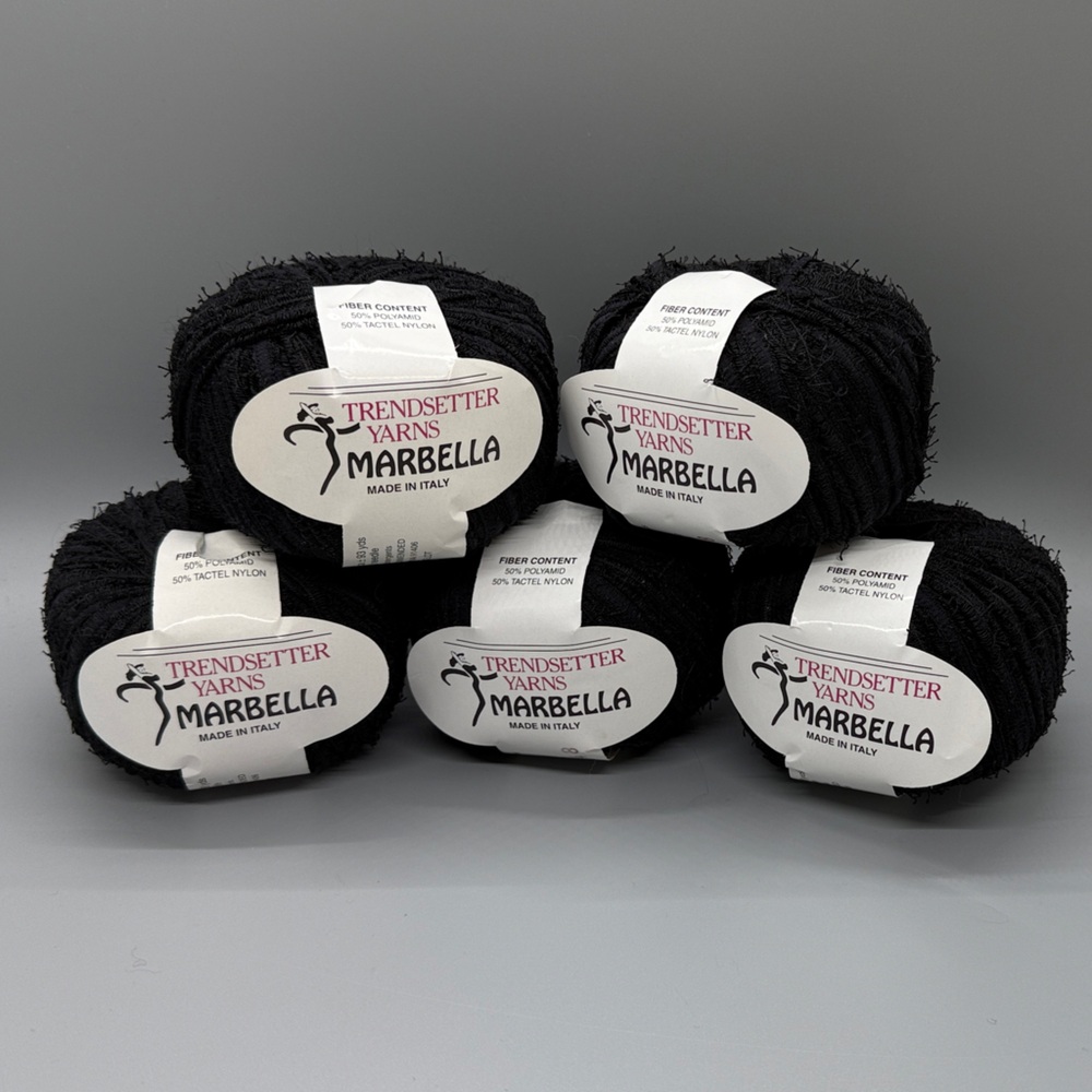 Trendsetter Marbella Black Yarn Set